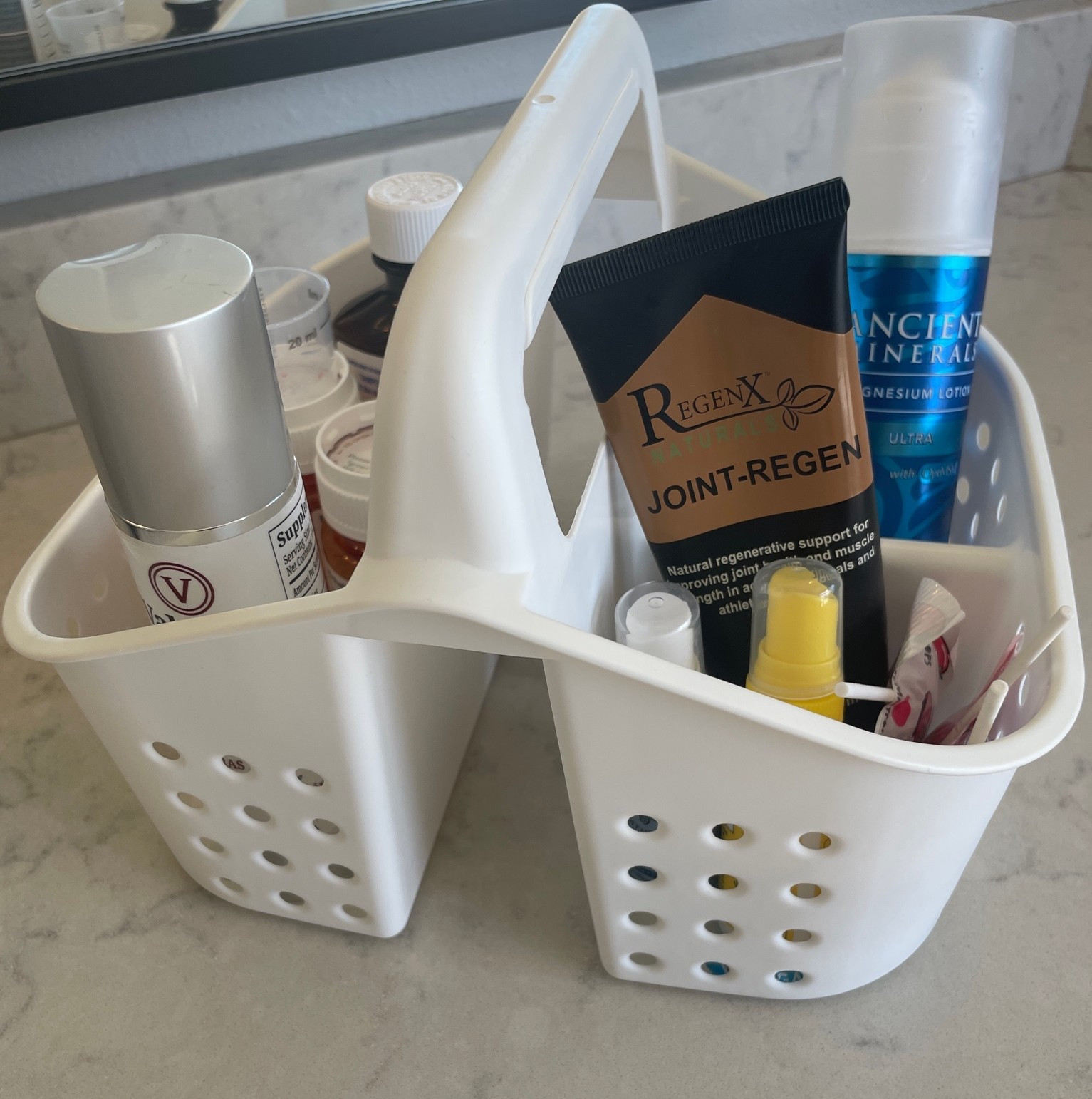 Recovery mode calls for a little organization 🤍

This shower caddy has become my go-to for keeping all my healing + recovery essentials together and easy to carry from room to room. Because when you’re healing, convenience matters!

#LTKselfcare #LTKmomlife