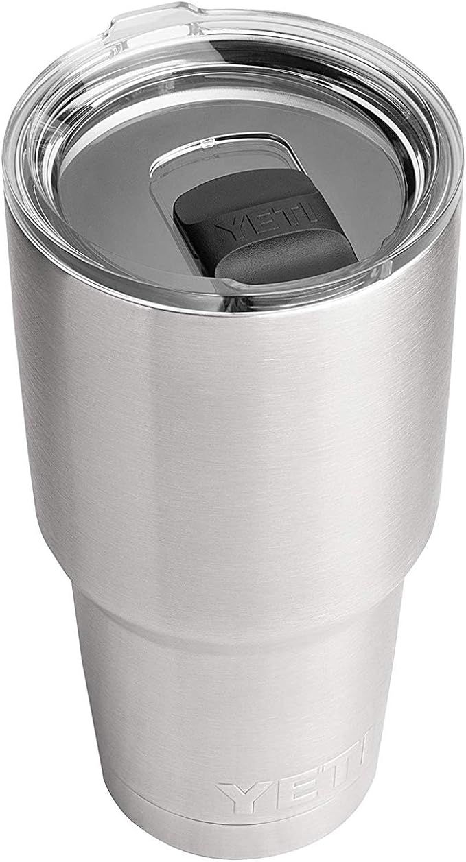 YETI Rambler 30 oz Stainless Steel Vacuum Insulated Tumbler w/MagSlider Lid, Stainless | Amazon (US)