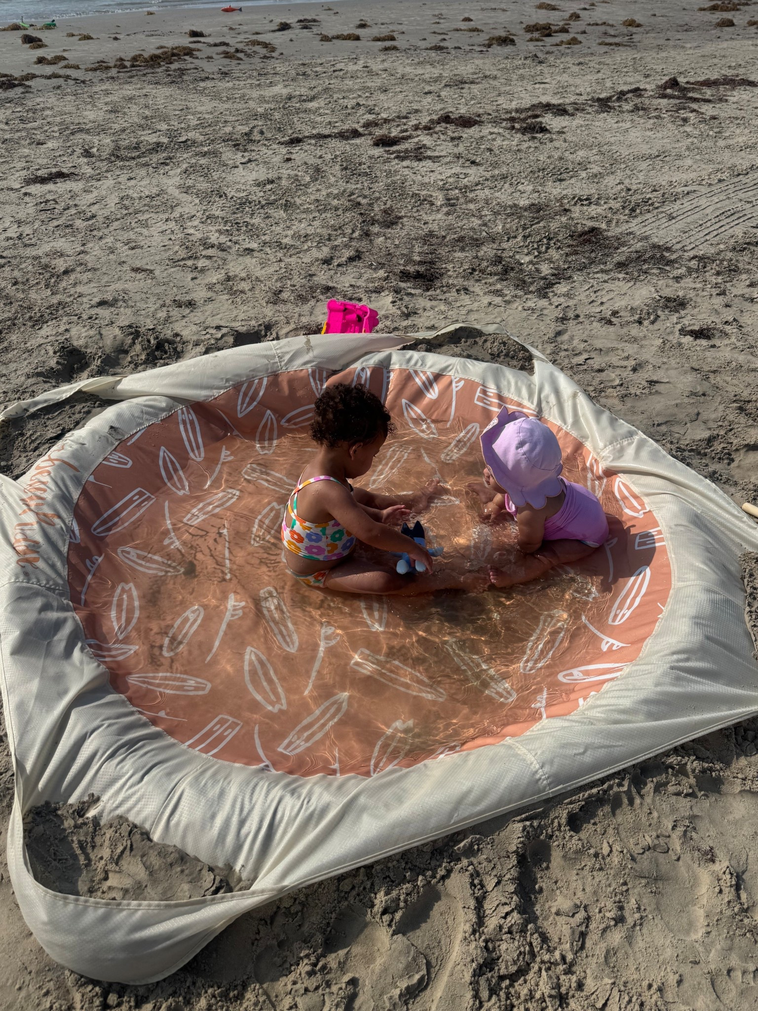 BEACH TOY FOR KIDS: got this beach puddle for the girls and they loved it! Easy way for the kids to enjoy the water and a little less intimidating for them!

#LTKSeasonal #LTKKids #LTKSummerEdit