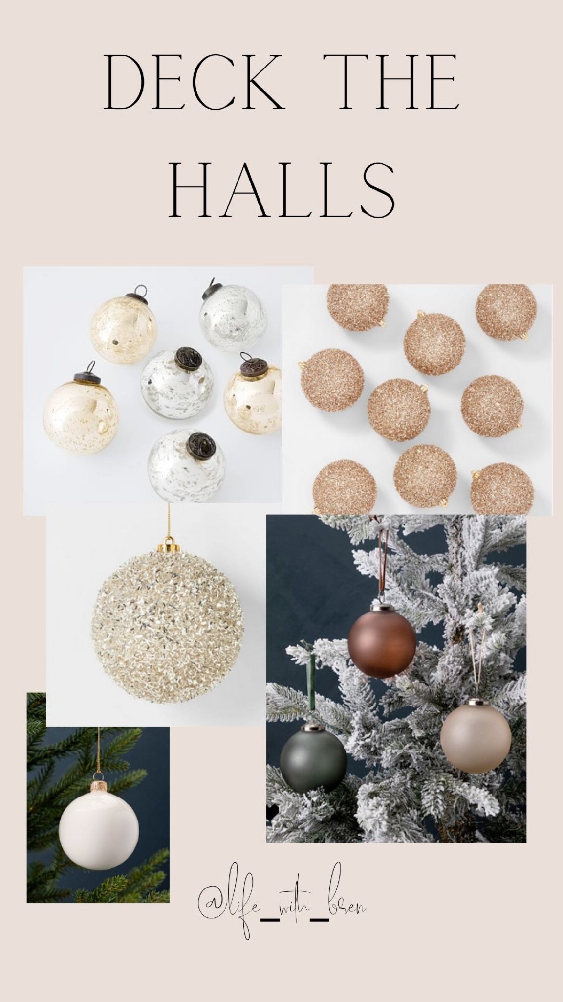 Christmas ornaments

#LTKSeasonal #LTKHoliday #LTKhome