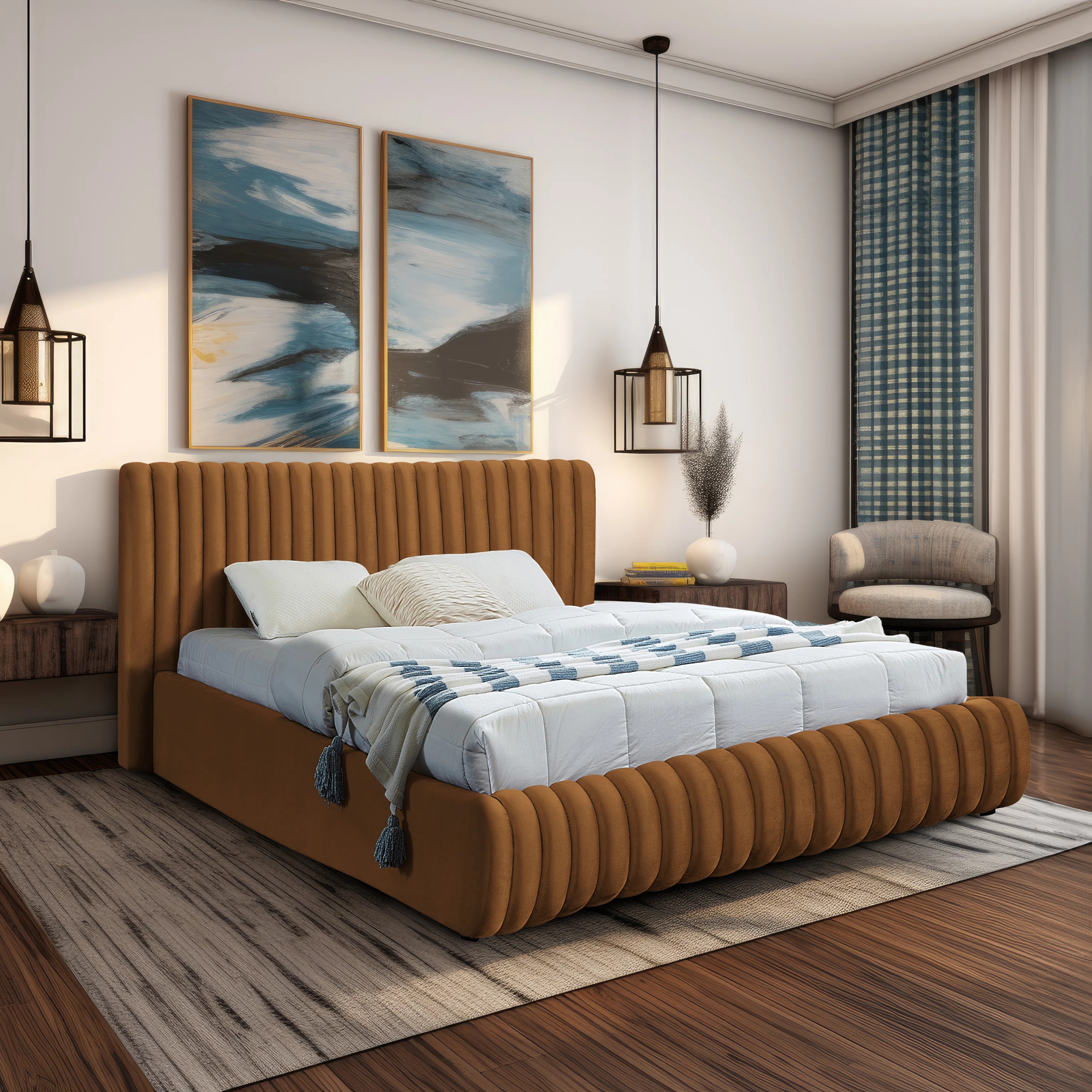 Kiriazes Upholstered Bed | Wayfair North America