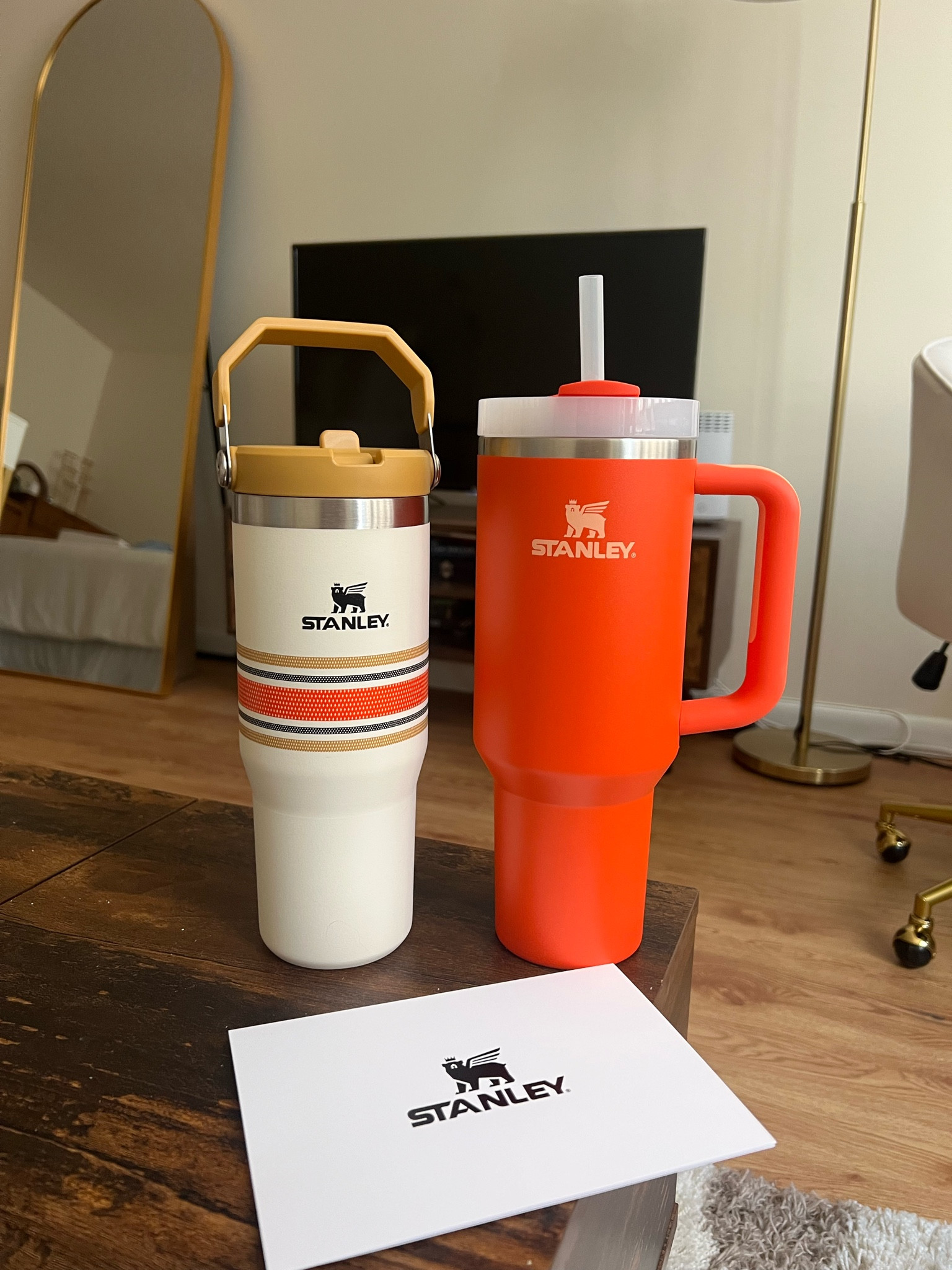 My everyday water bottles 🧡