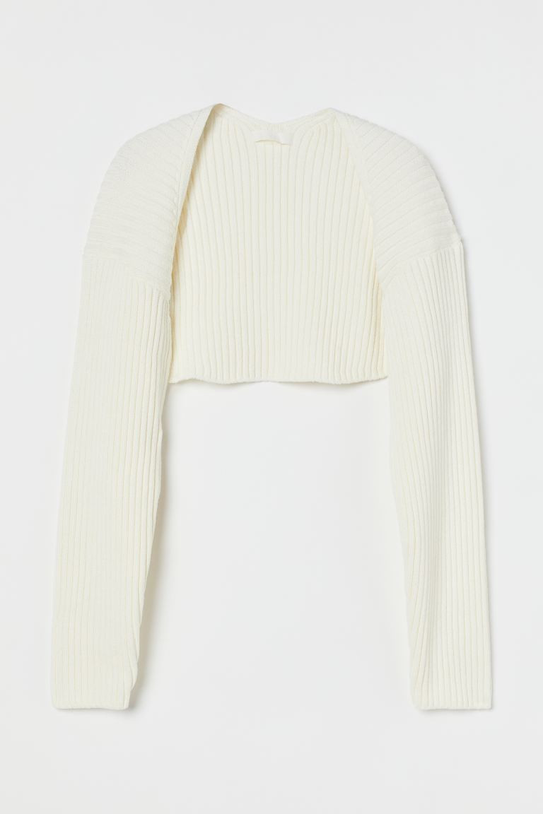Rib-knit Bolero Sweater | H&M (US + CA)