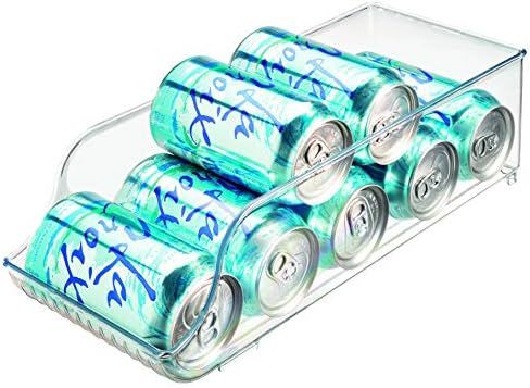 InterDesign Fridge Binz Soda Can Organizer in Clear | Amazon (US)