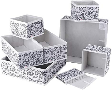 ACEHILLS Drawer Organisers, Fabric Clothing & Wardrobe Storage, to be Used as Dresser Organiser f... | Amazon (UK)