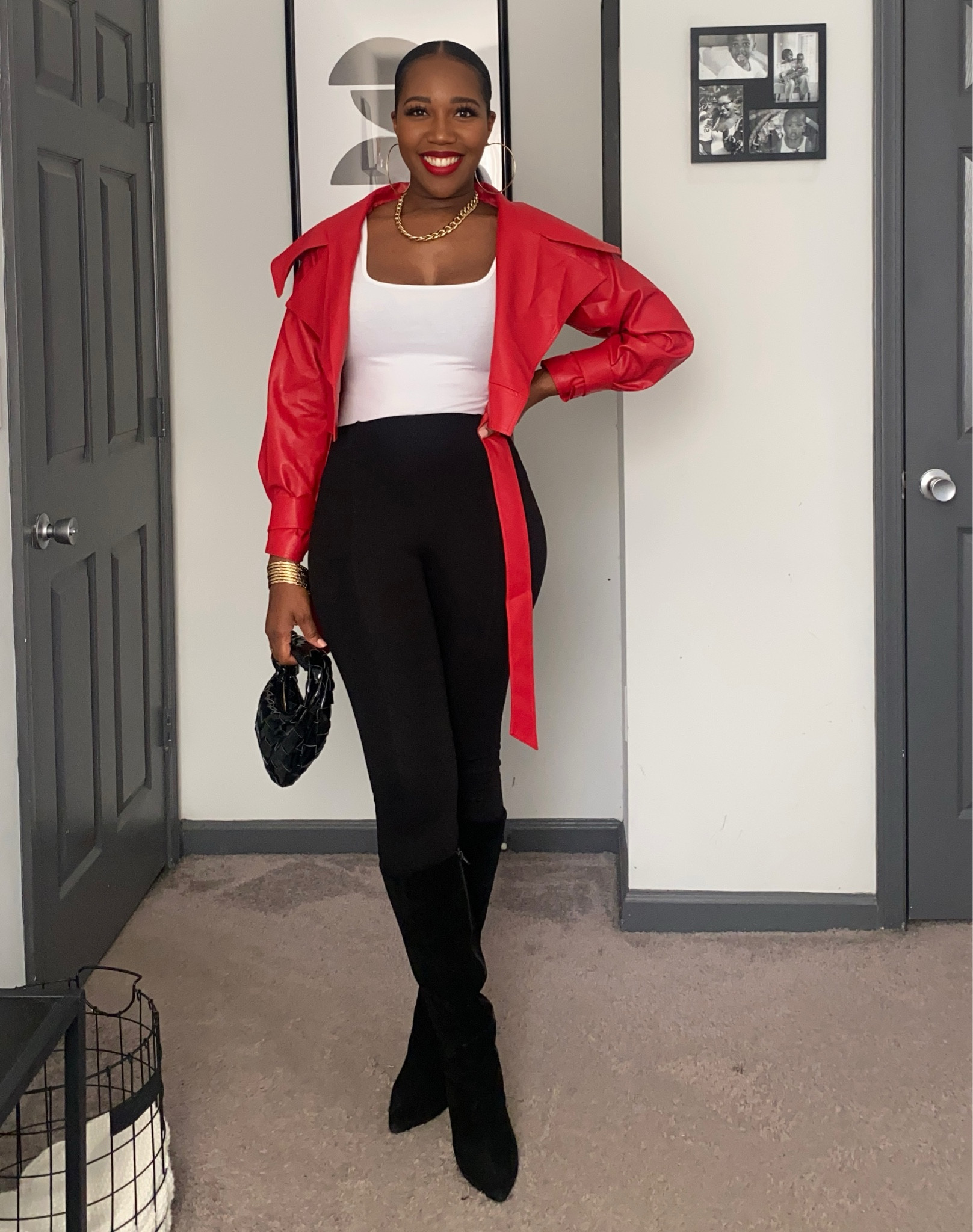 A cute little
Concert outfit! This leather jacket is everything!

#LTKFind #LTKstyletip #LTKitbag