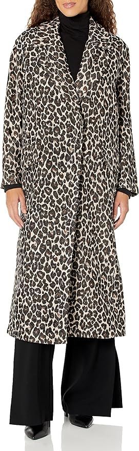 Rent the Runway Pre-Loved: Victor Alfaro Collective Leopard Jacquard Coat, Medium | Amazon (US)