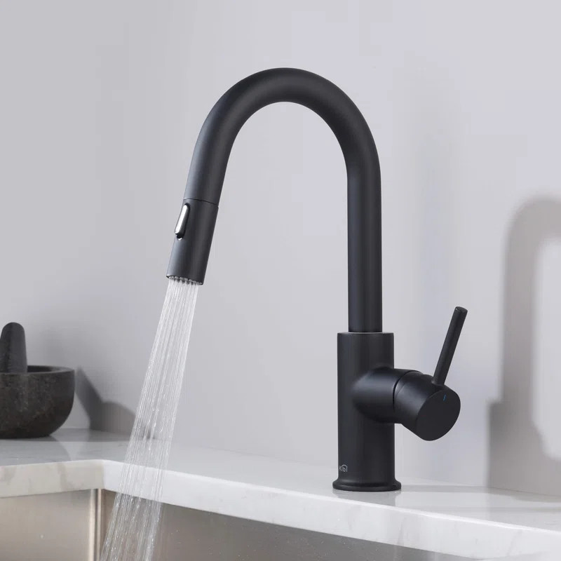 KIBI Luxe Pull Down Kitchen Faucet | Wayfair North America
