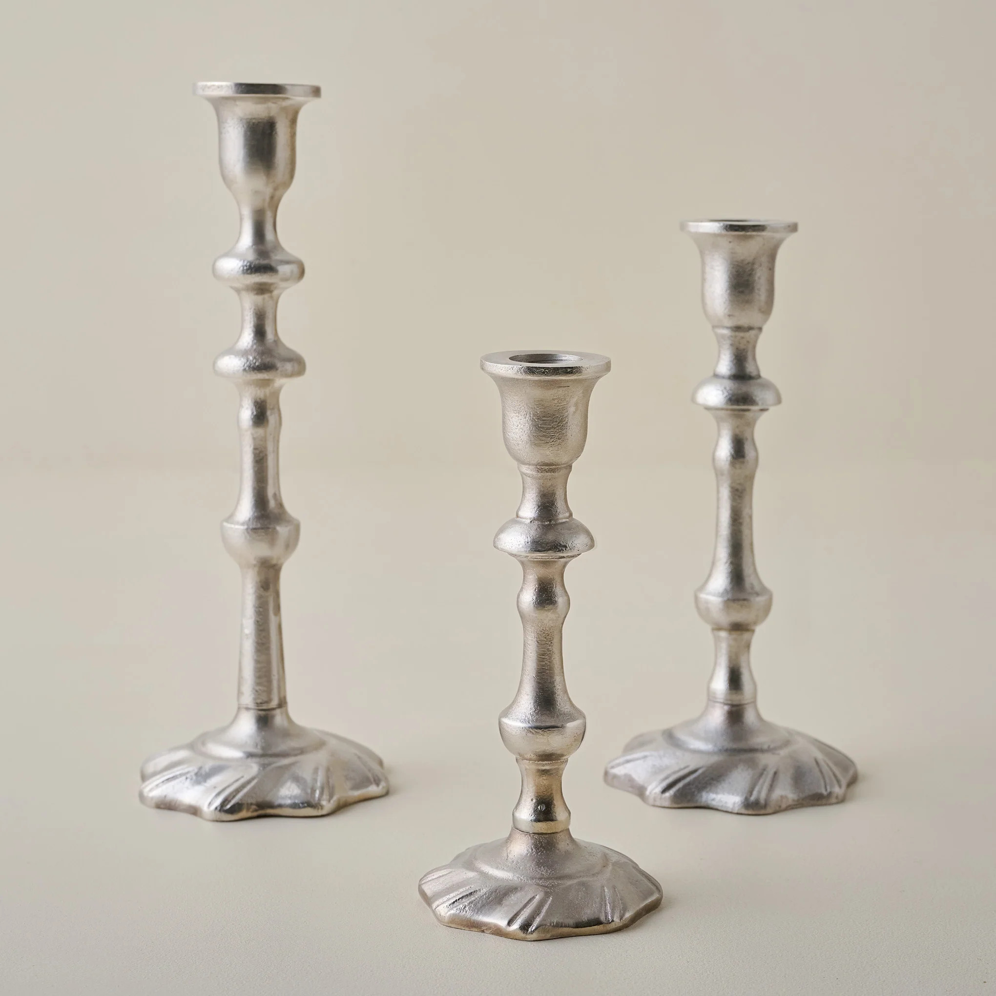 Elise Antique Inspired Taper Holder | Magnolia