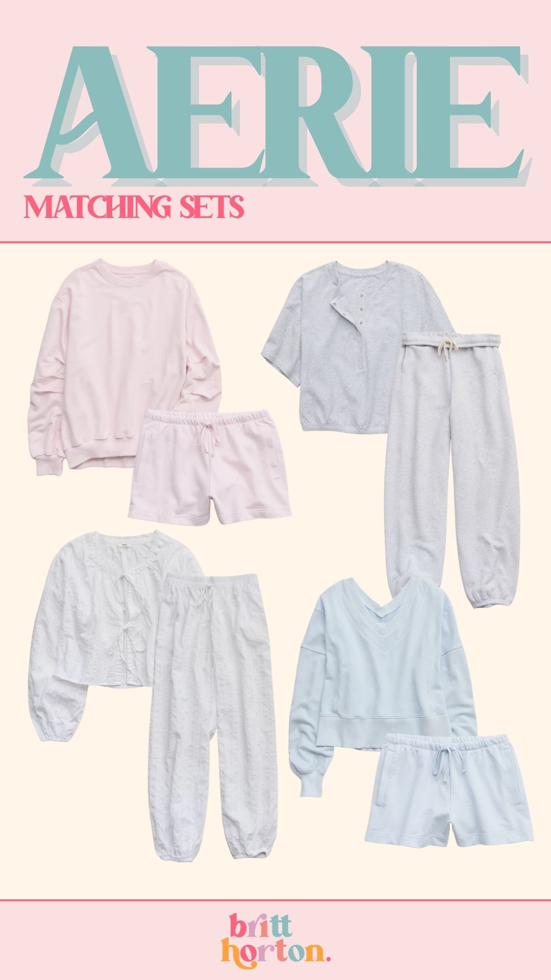 Matching Sets from Aerie!!

summer fashion, finds under 100, new arrivals, casual outfit, travel outfit, britt horton 

 #LTKootd #LTKSeasonal
