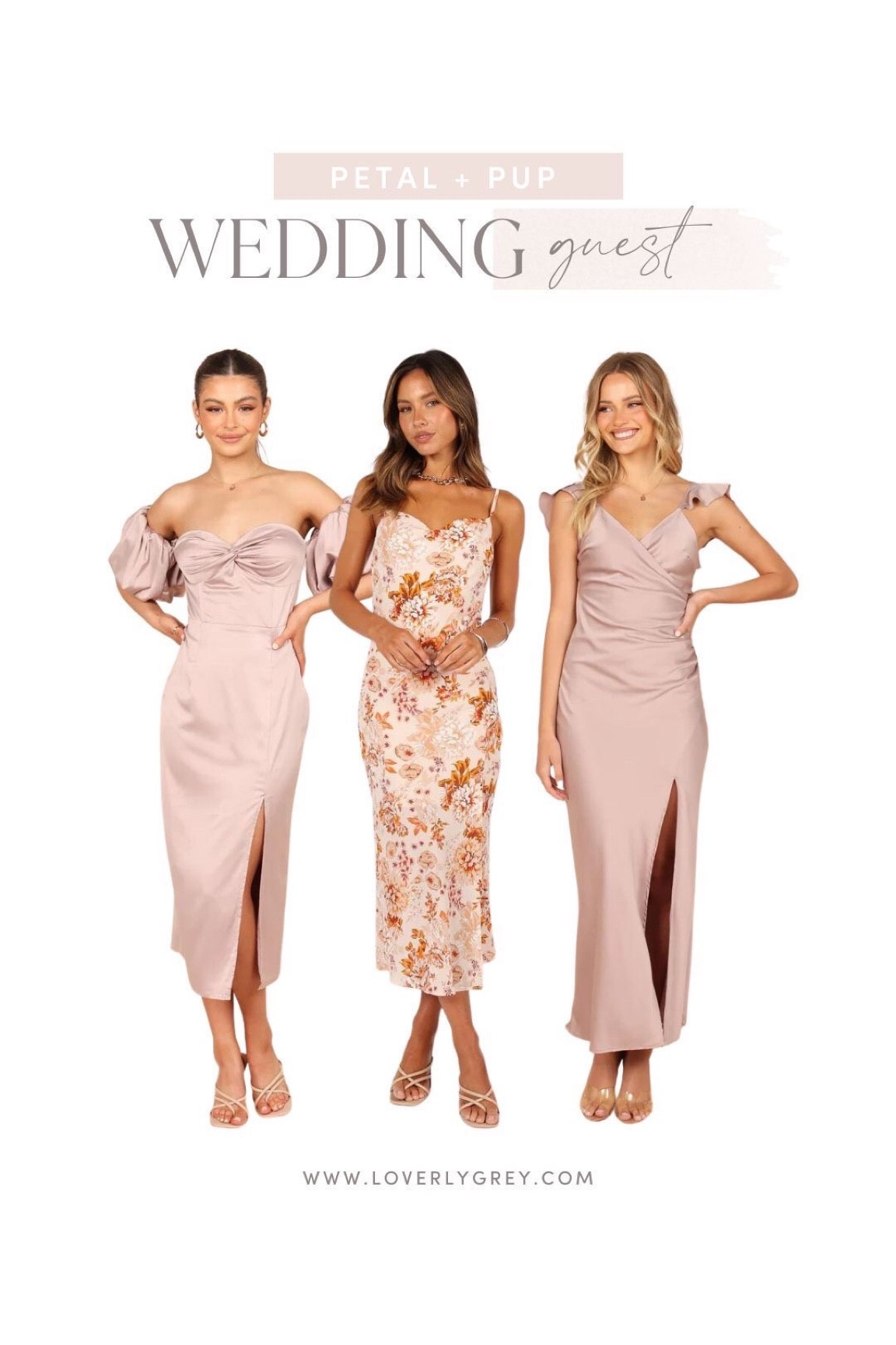 petal and pup bridesmaid dress Petal and Pup Women's Floret Midi Dress
