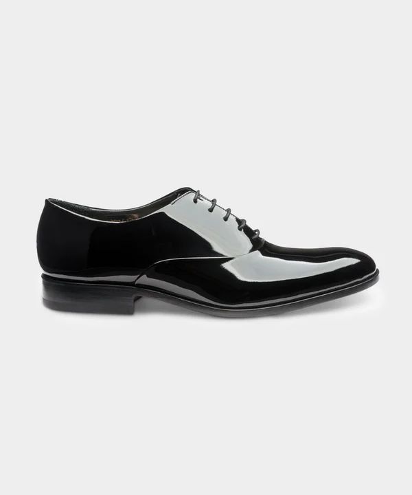 Loake Patent Dress Shoe in Black | Todd Snyder