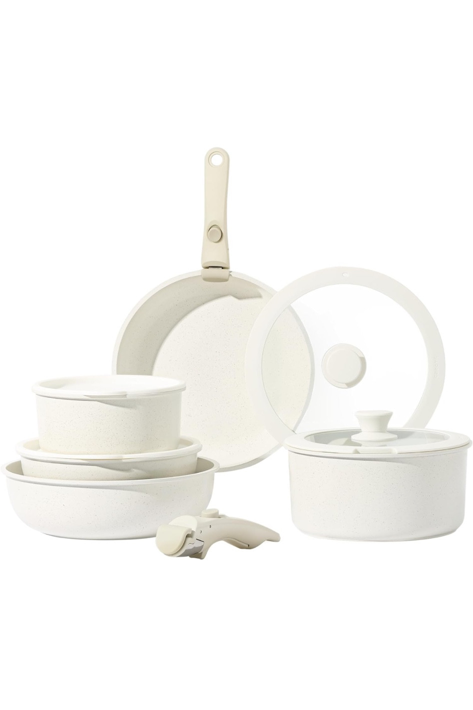 THE BEST pots + pans set from amazon... and it's only $70! 

#LTKhome #LTKGiftGuide #LTKfindsunder100