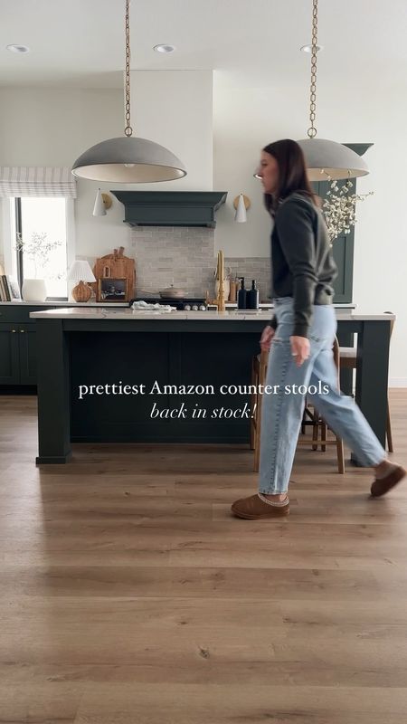 My pretty and affordable Amazon counter stools are back in stock! 😍🤌🙌

They are extremely sturdy and great quality. 

These counter stools look just like a more expensive designer chair. 

The fabric seat also seems easy to clean with kids 🙌 

Follow me @frengpartyof6 for all things neutral home!

#amazonhomefind #amazonfind #amazondeals #neutralhomefinds #greenkitchen #neutralhome #neutralaesthetic #affordablehomedecor #kitchendesign #ltkhome

#LTKhome #LTKstyletip #LTKVideo