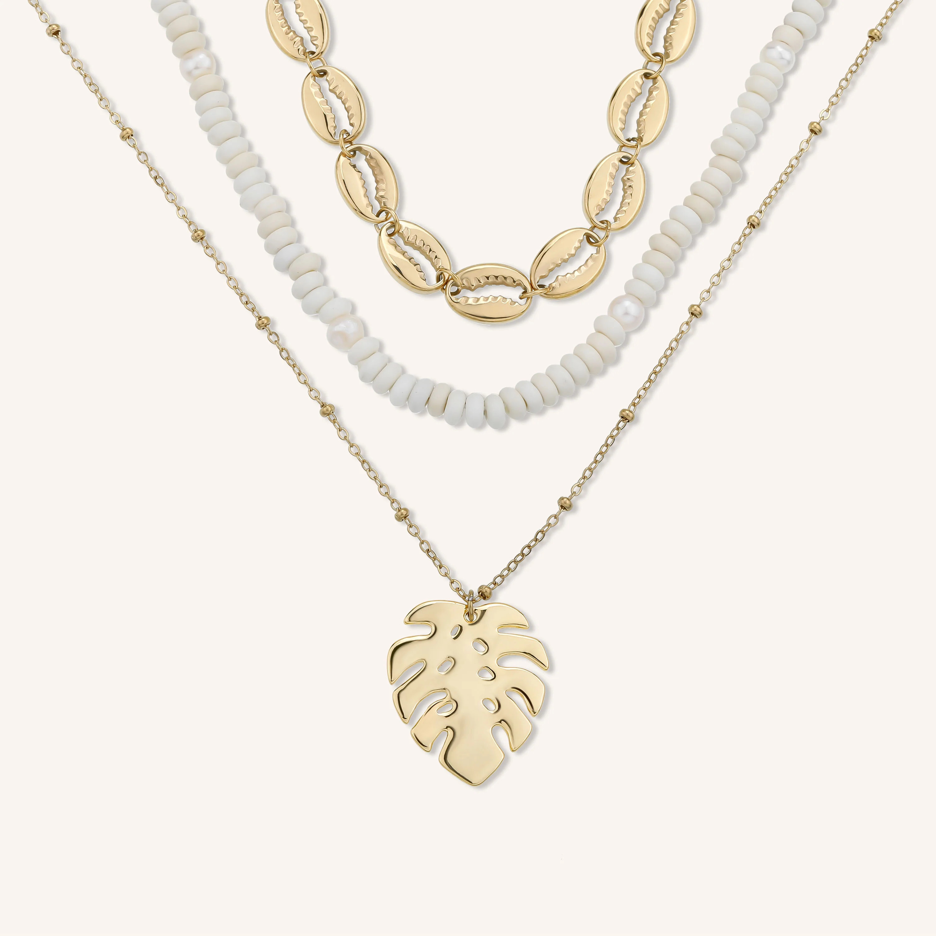 Seaside Layered Necklace | Victoria Emerson