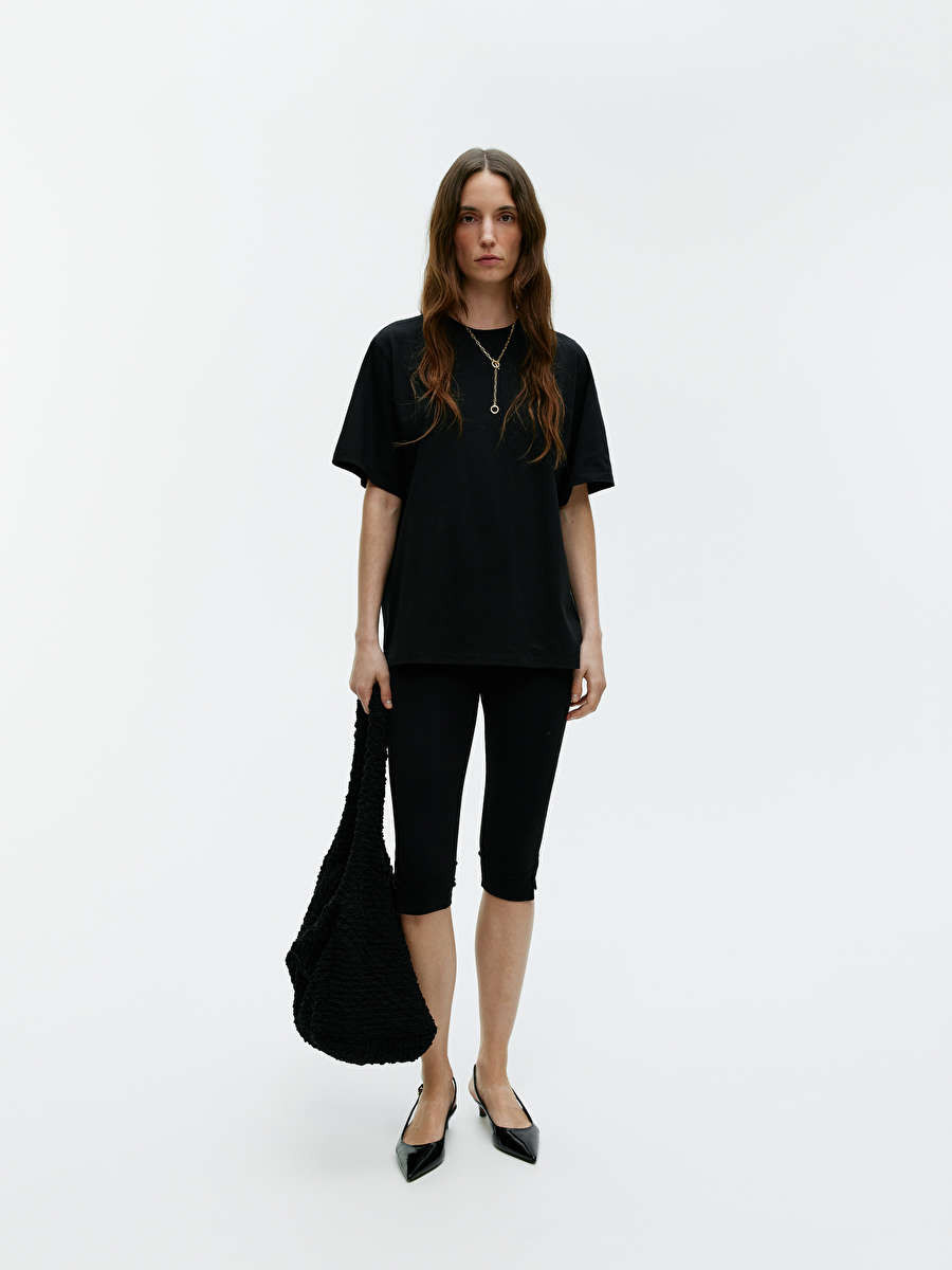 Oversized T-Shirt - Black - ARKET WW | ARKET (US&UK)