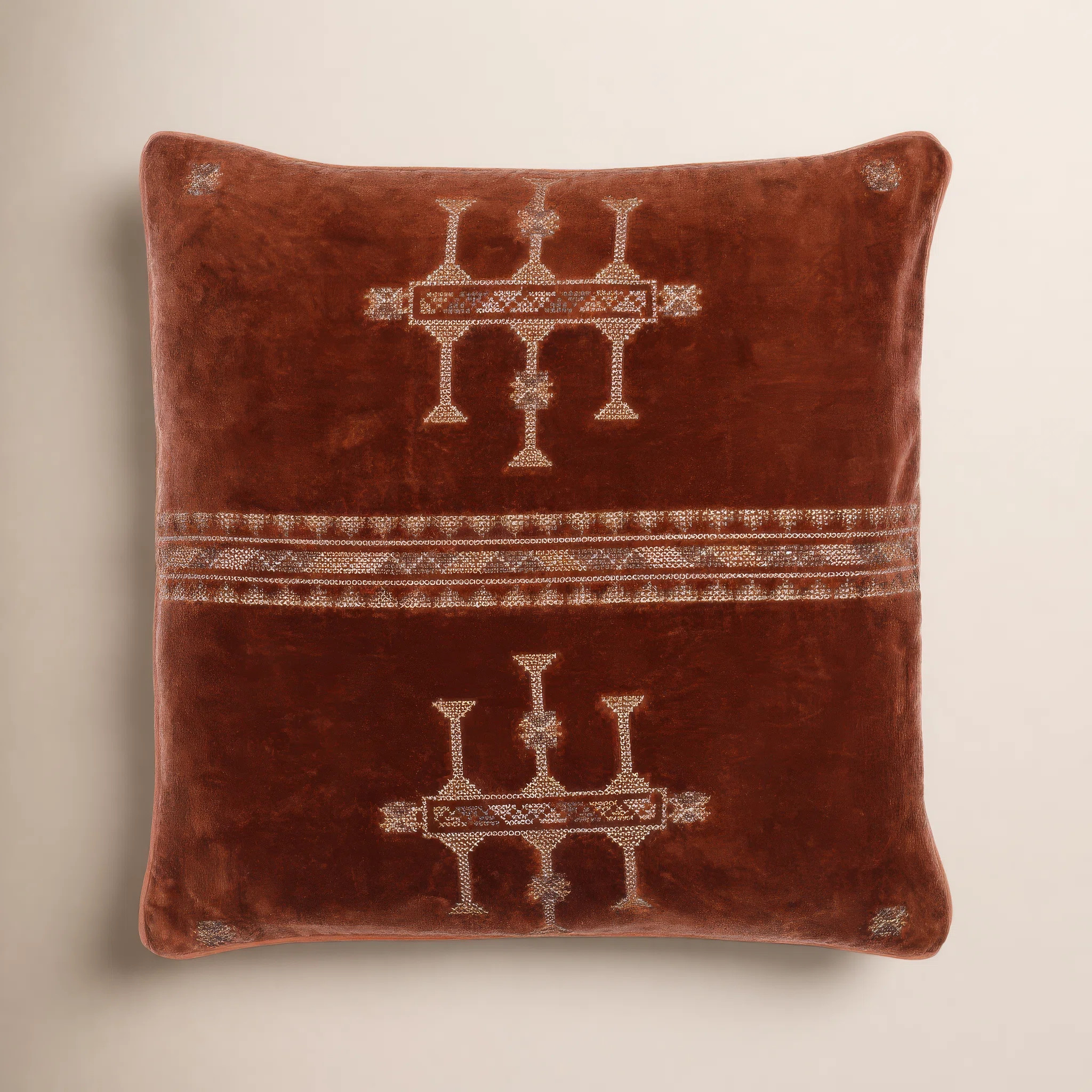 Veola Cotton Throw Pillow | AllModern