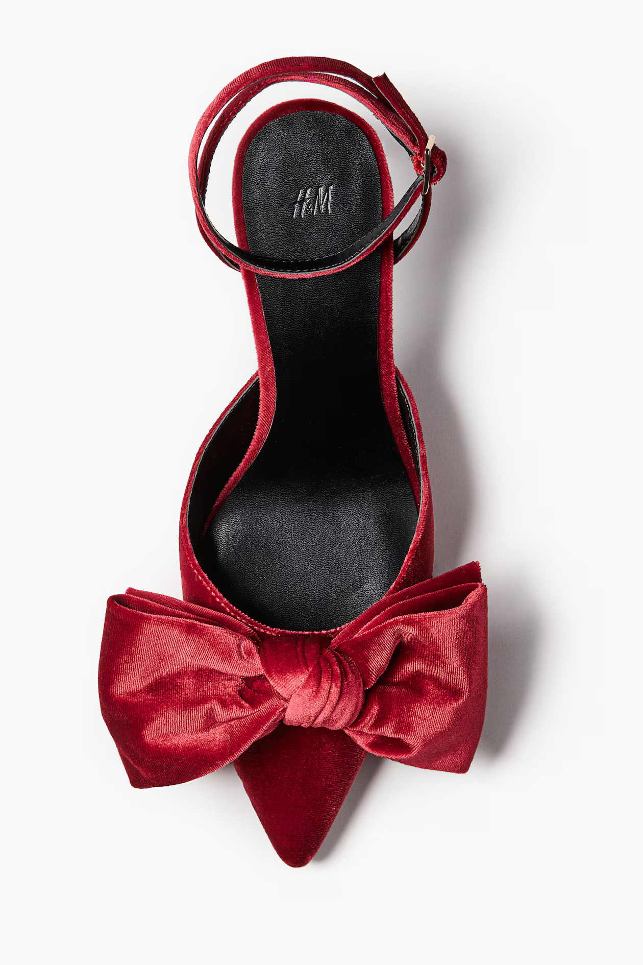 Bow-Detail Velour Pumps | H&M (US + CA)