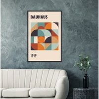 Bauhaus 1919 Modernist Experimental German Vintage Style Poster Wall Art, 3 Sizes Available | Etsy (UK)