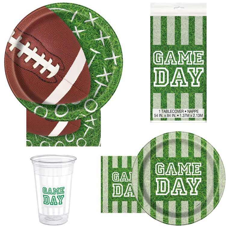 Game Day Football Party Paper Beverage Napkins, 5in, 16ct | Walmart (US)