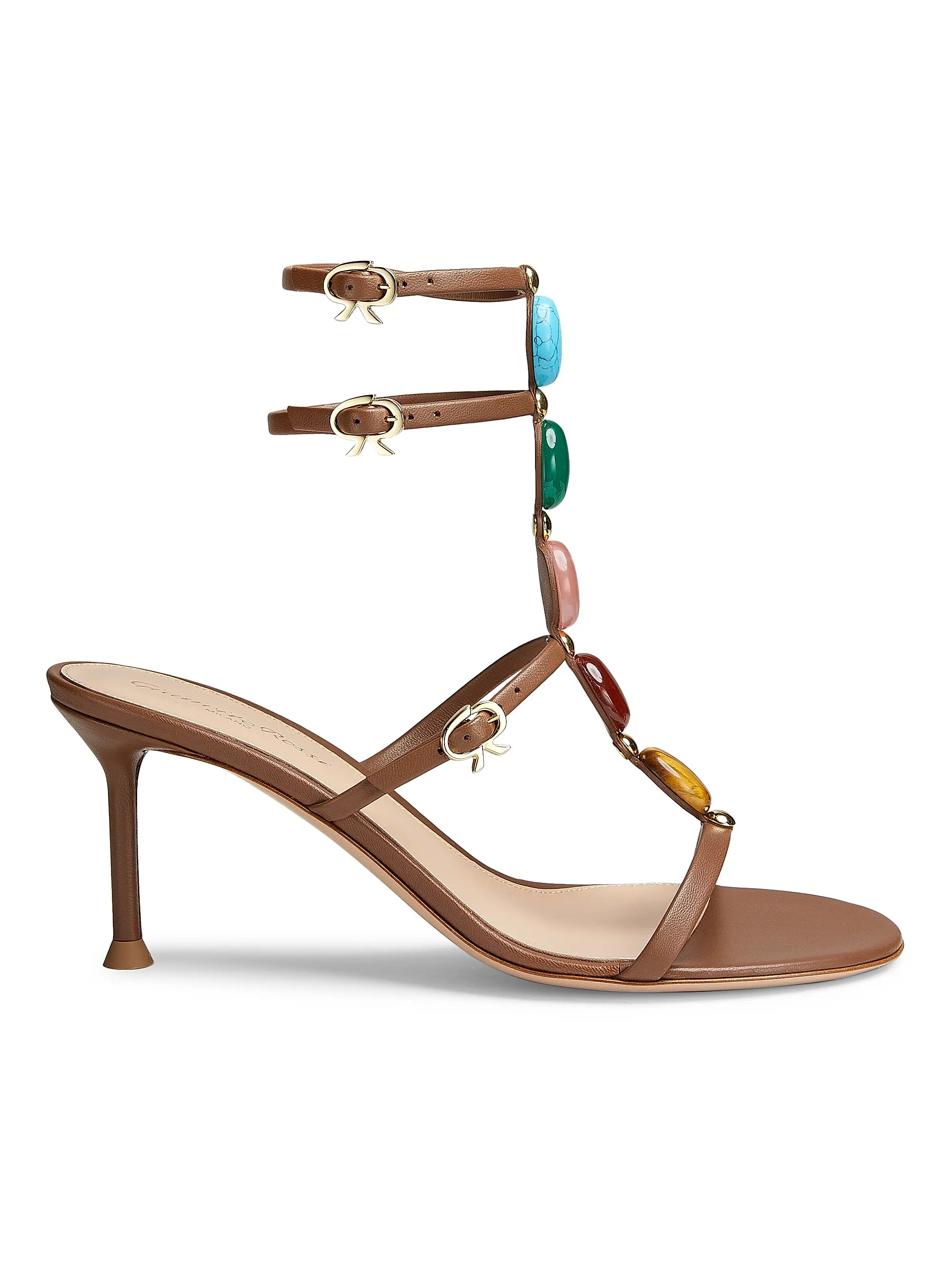 Shanti 70MM Nappa Leather Sandals | Saks Fifth Avenue