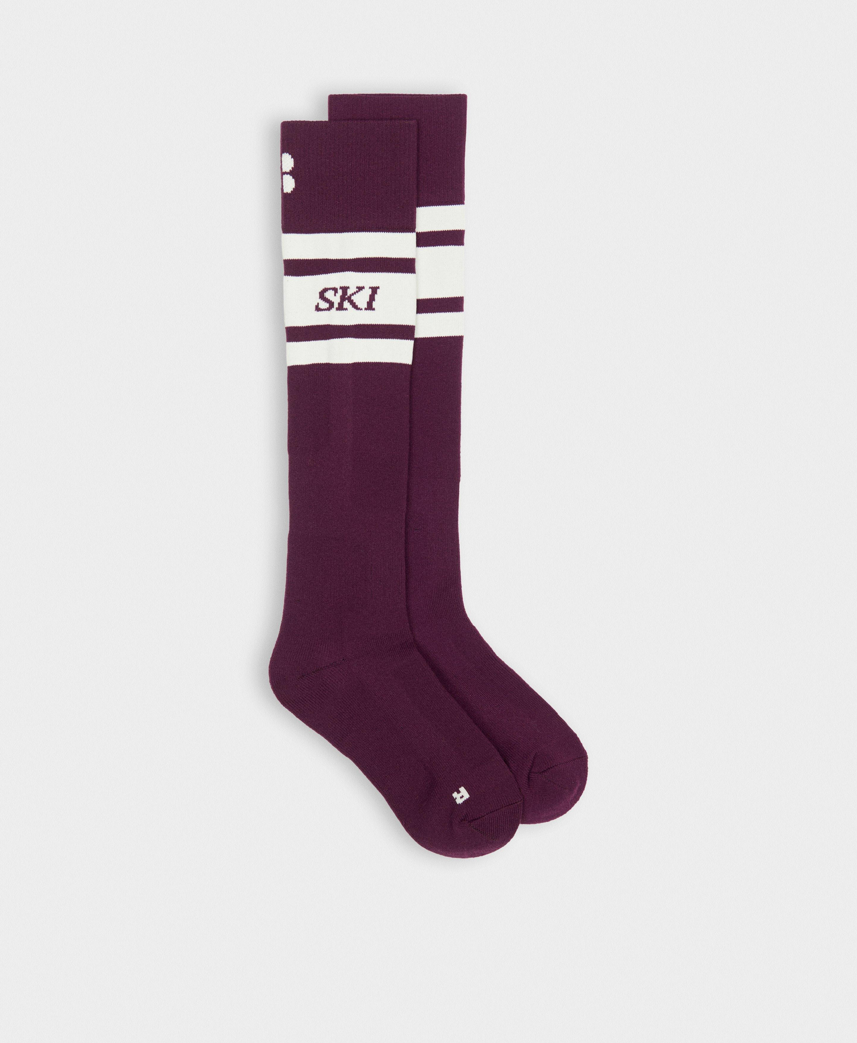 Technical Ski Sock - Plum Purple | Women's Sports Socks | Sweaty Betty | Sweaty Betty UK