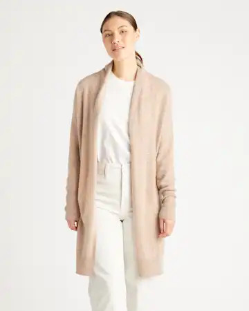 Mongolian Cashmere Duster Cardigan Sweater | Quince