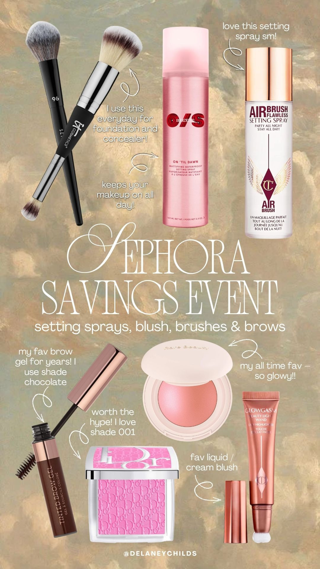 setting sprays, blushes, brushes and brow products I love from the Sephora Savings Event! 

 #LTKgrwm #LTKootd #LTKBeauty