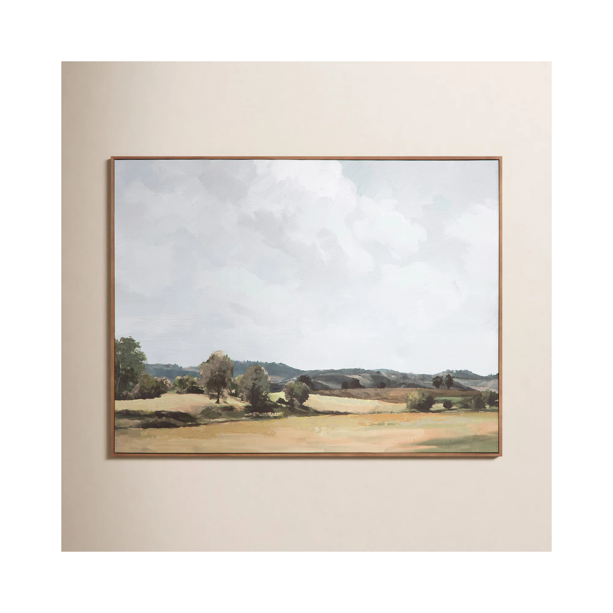 Birch Lane\u2122 Aubree Vast Country Framed Painting & Reviews | Birch Lane | Birch Lane
