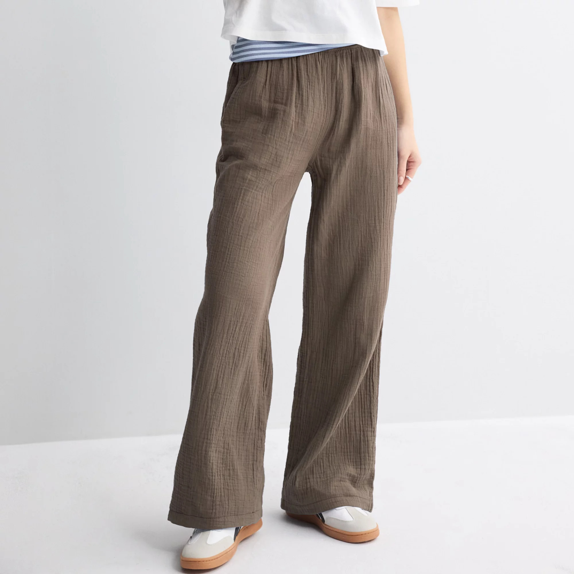 Juniors' SO\u00ae High Rise Double Gauze Pants | Kohl's