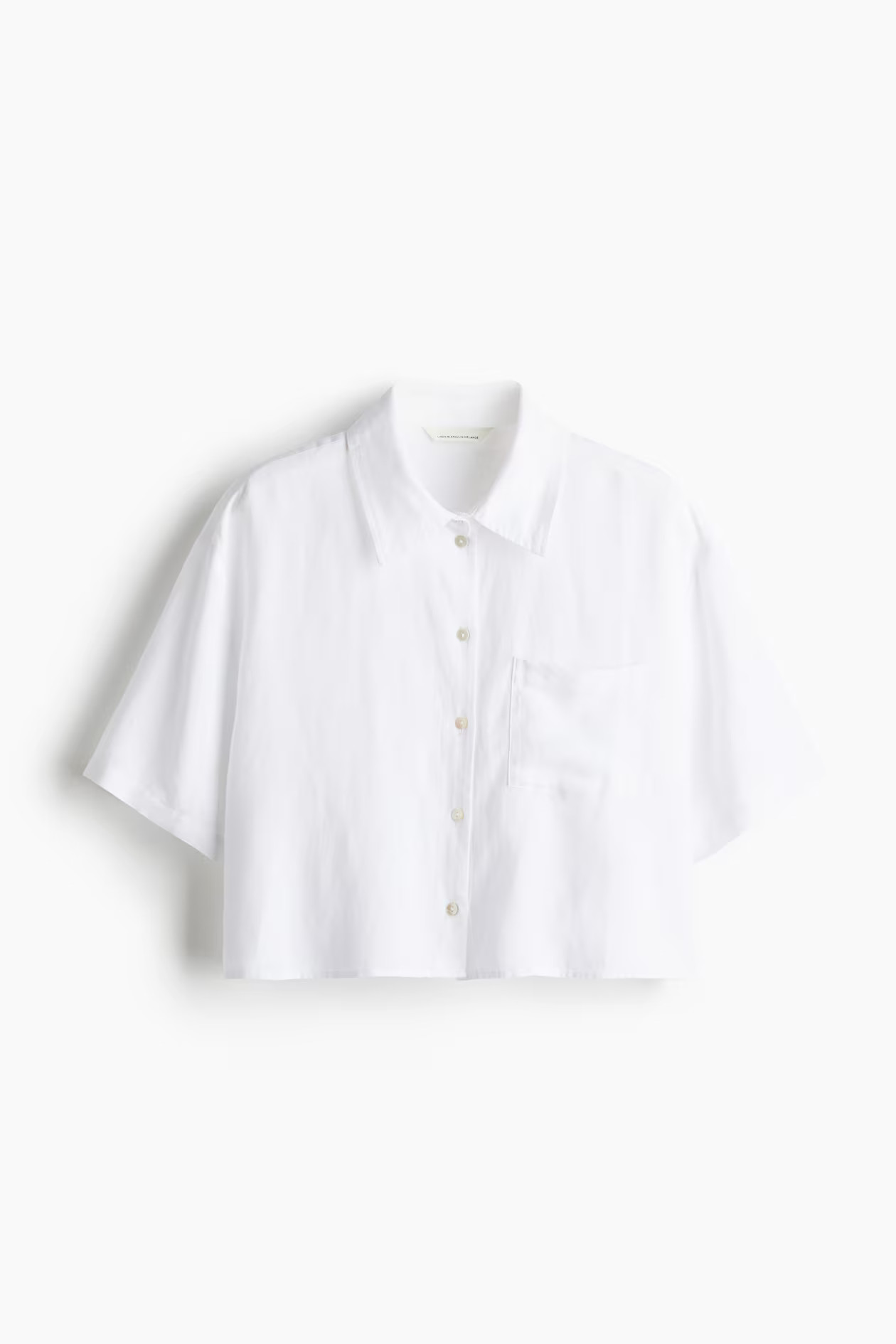 Linen-Blend Shirt | H&M (US + CA)