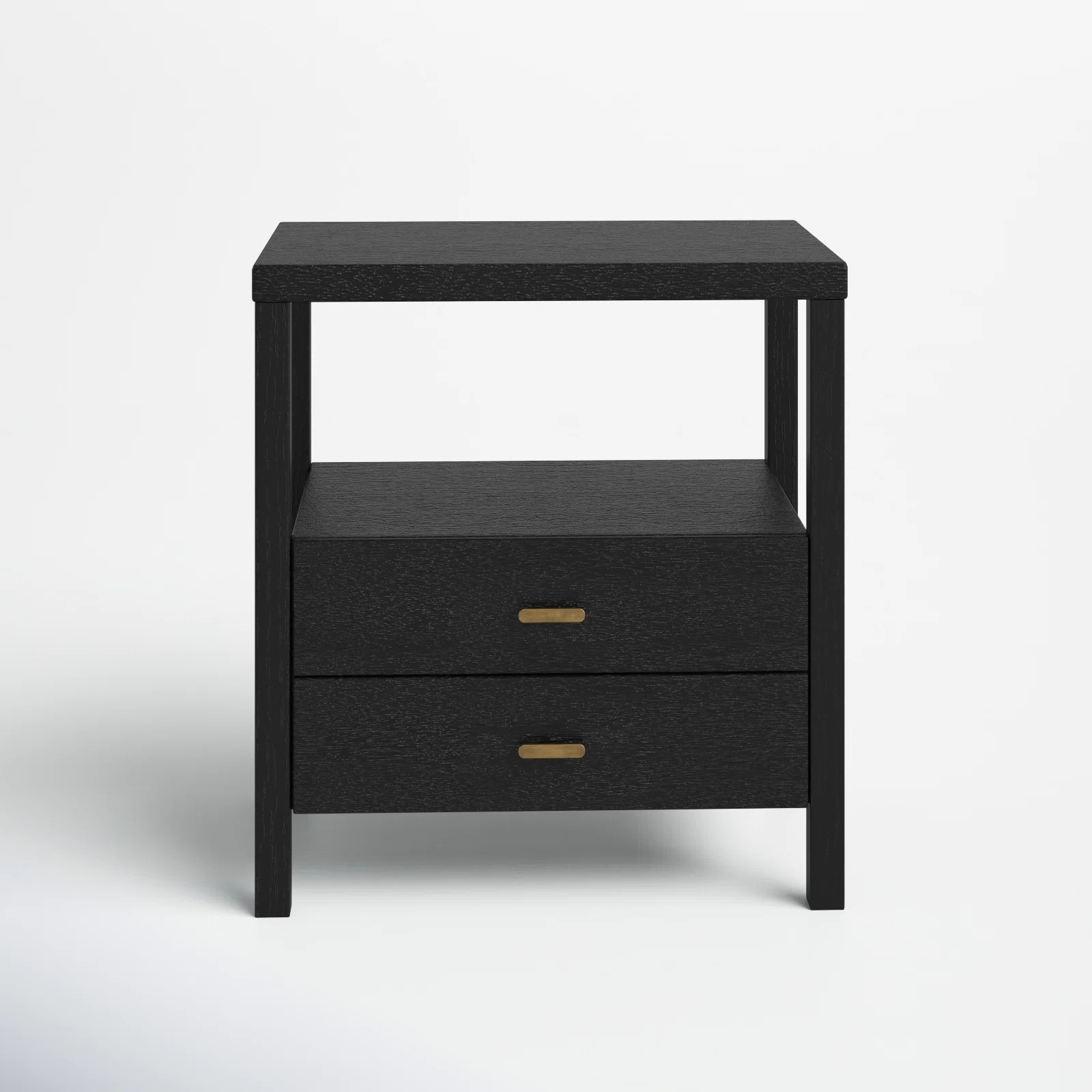 Francisca 2 - Drawer Solid Wood Nightstand | Wayfair North America