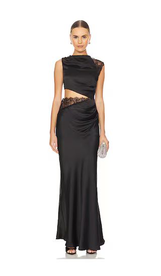 Kimora Maxi Dress in Black | Revolve Clothing (Global)