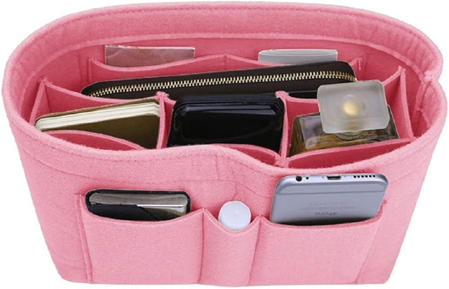 Felt Insert Bag Organizer Bag In Bag For Handbag Purse Organizer, 13 Colors, 3 Size | Amazon (US)