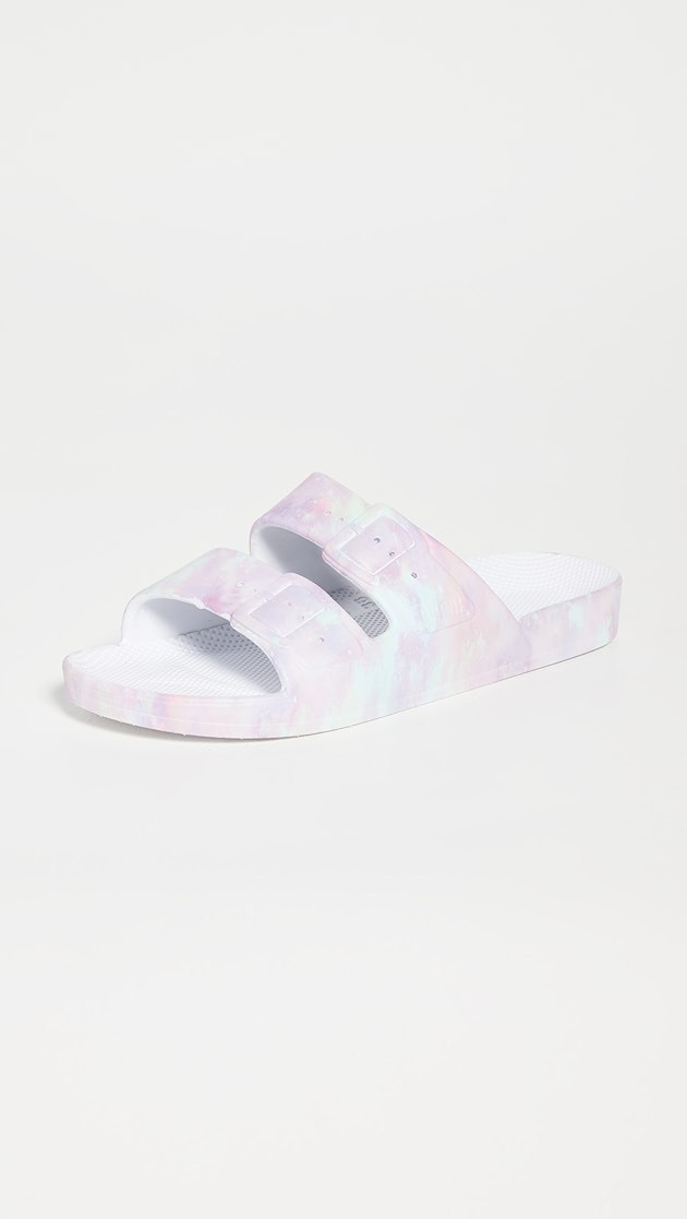 Moses Two Band Slides | Shopbop