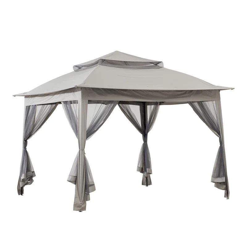 Bayfield 10.8 Ft. W x 10.8 Ft. D Steel Pop-Up Gazebo | Wayfair North America