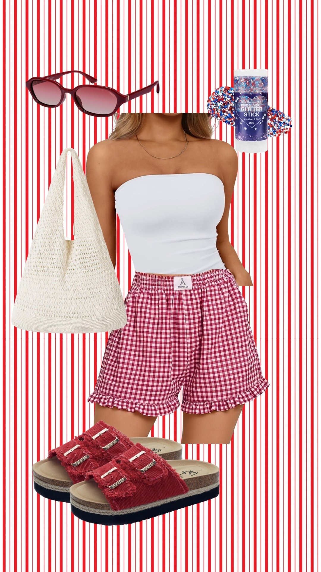 The perfect 4th of July outfit for the backyard BBQ or the beach 🇺🇸❤️

#LTKMidsize #LTKSeasonal #LTKootd