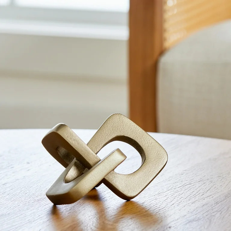 Better Homes & Gardens Brass Decorative Knot, Resin | Walmart (US)