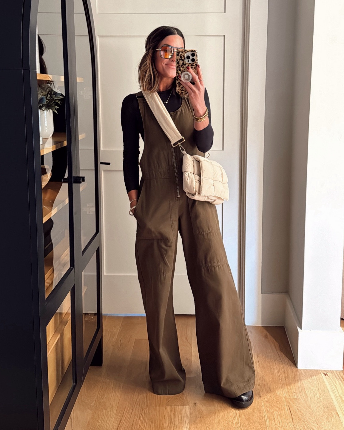 I love a good jumpsuit and this one is under $40 and so chic for fall! 🤎🥰 Wearing an XS, and it’s definitely roomy so if you’re in between sizes, you could size down. 

NOTE: it looks like since I posted a couple of hours ago, some sizes are sold out in my exact jumpsuit, so I linked several other similar options here too. 

#LTKFindsUnder100 #LTKFindsUnder50 #LTKStyleTip
