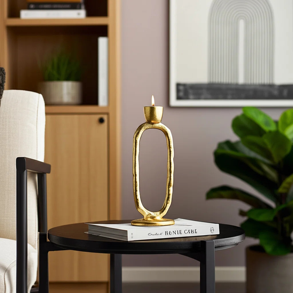 Oval Ring Taper Candle Holder | Wayfair North America