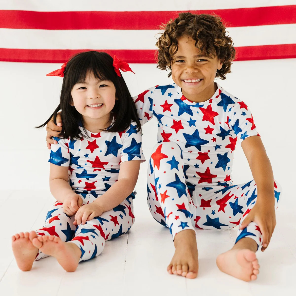 Chill The Fourth Out Two-Piece Pajama Set | Bums & Roses