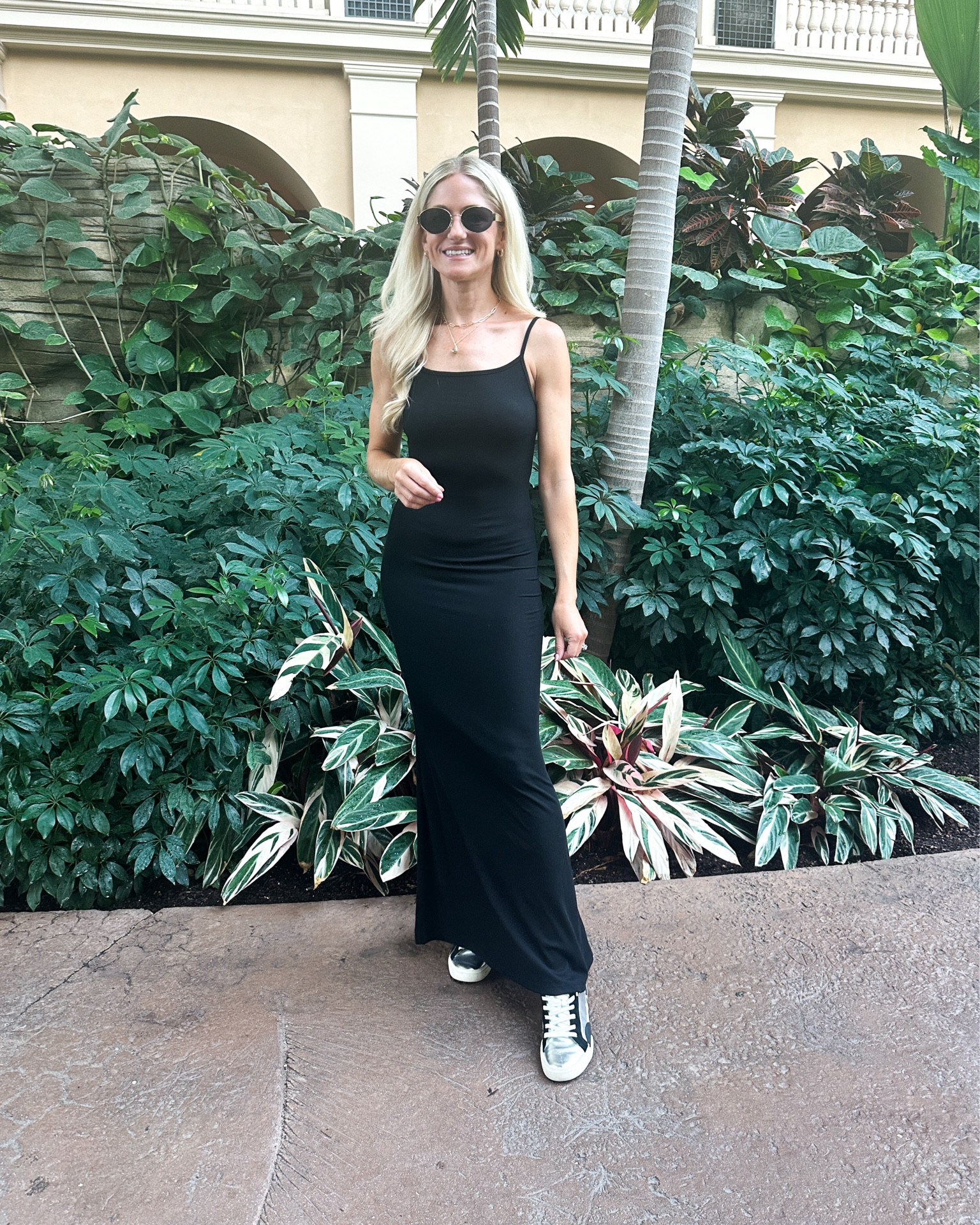 A designer look for less found at Target for only $22! Slip Dress is ribbed, stretchy and has adjustable straps. SO soft and comfy to wear! Comes in blue and brown too. Sizes XXS-4X. I sized up to a small. 

#LTKFindsUnder50 #LTKStyleTip