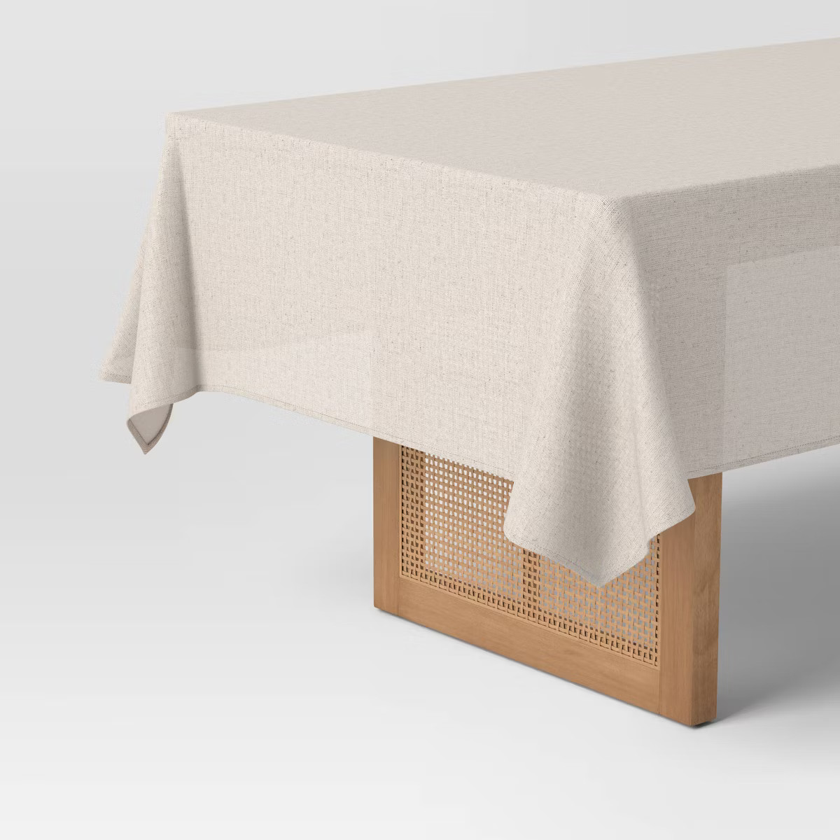 Linen Blend Tablecloth Cream - Threshold™ | Target