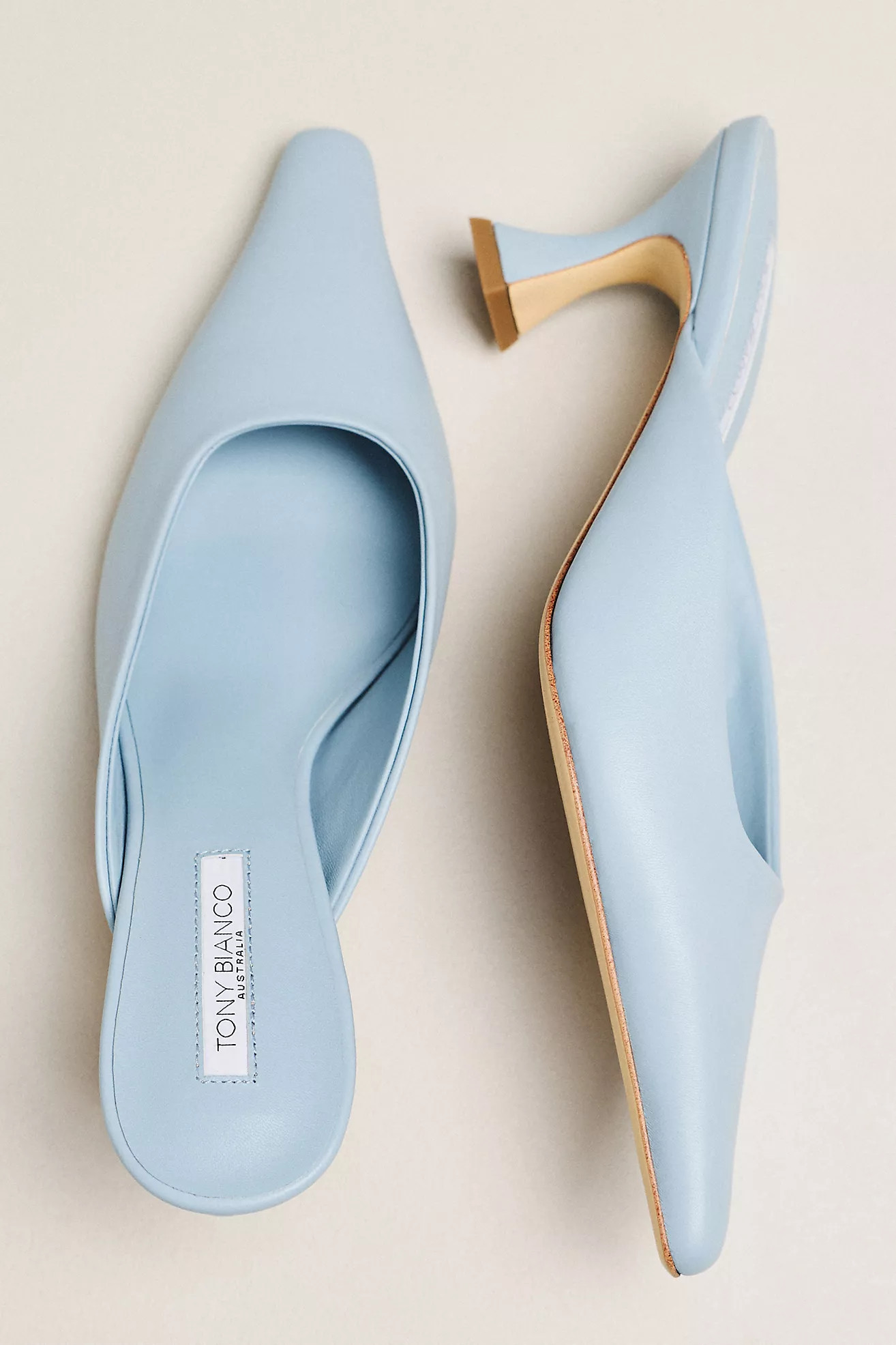 Tony Bianco Juniper Kitten Heel Mules | Anthropologie (US)