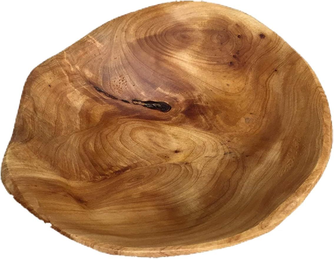 Greener Valley Handcrafted Root Wood Live Edge Bowl (Extra-Small - 6-7") | Amazon (US)