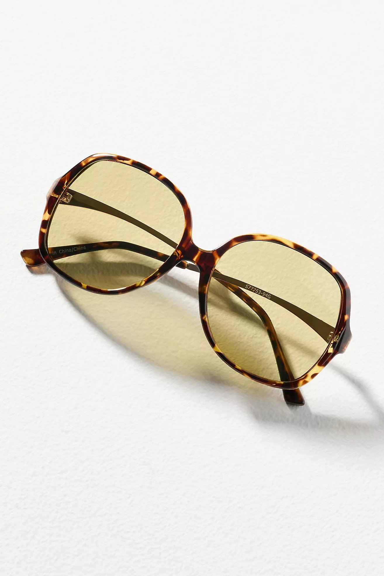 Oversize Circle Sunglasses | Anthropologie (US)