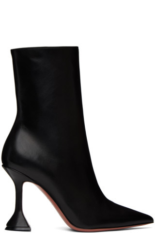 Amina Muaddi - Black Georgia Boots | SSENSE