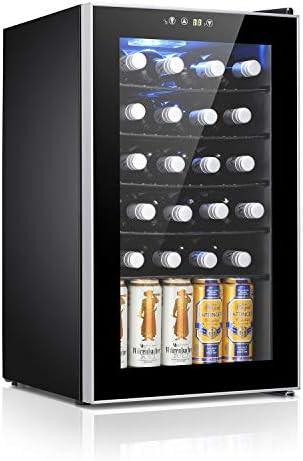 Antarctic Star 24 Bottle Wine Cooler/Cabinet Beverage Refrigerator Mini Fridge Small Wine Cellar ... | Amazon (US)
