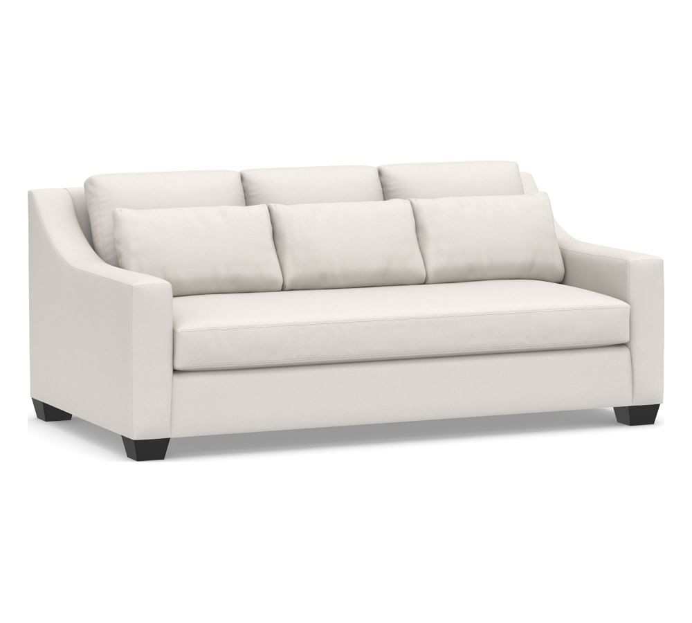 York Slope Arm Deep Seat Upholstered Sofa | Pottery Barn (US)