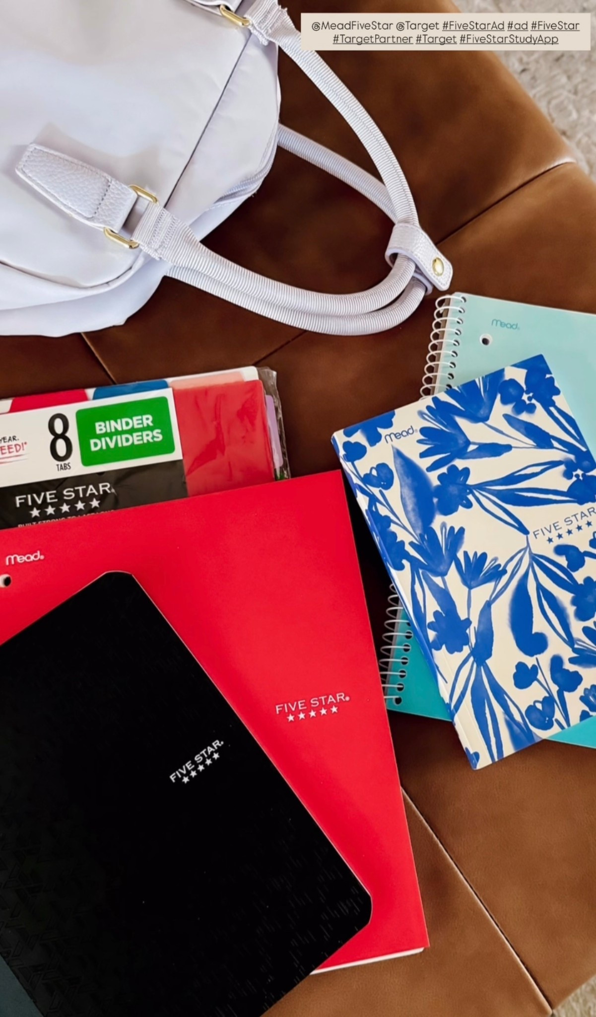 | #FiveStarAd #AD | Students face enough decisions! Five Star makes one of them easy. Their durable, high quality supplies keep up all year and help you stay organized. Strong paper, sturdy covers, dependable quality. 📓❤️ I grab all my Five Star products at @Target for my kids! @MeadFiveStar

 #FiveStar #TargetPartner #Target



#LTKFindsUnder50 #LTKKids